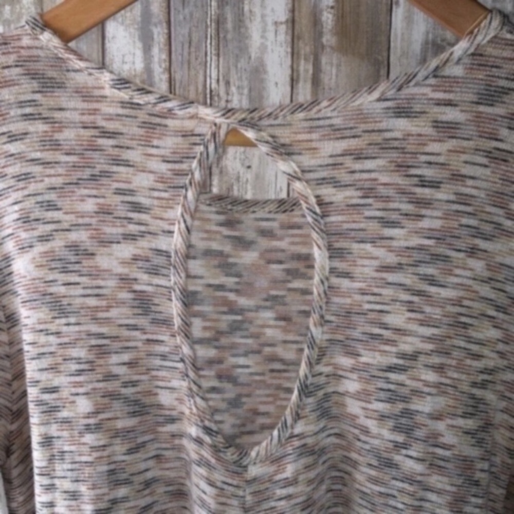 Altar'd State Fringe Bottom Long Sleeve Blouse - Picture 6 of 6